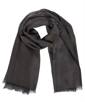 Givenchy Monogram Wolblend Sjaal - maat Donker Bruin