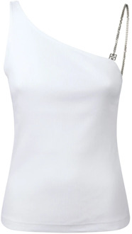 Givenchy Mouwloze Top Givenchy , White , Dames - M