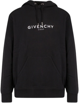 Givenchy Omgekeerde hoodie Givenchy , Black , Heren - M,S,Xs,2Xs