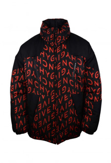 Givenchy Omkeerbare Rode en Zwarte Donsjas Givenchy , Black , Heren - Xl,L