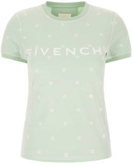 Givenchy Stijlvol T-shirt voor dagelijks gebruik Givenchy , Green , Dames - S,Xs