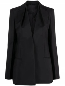 Givenchy Stijlvolle Single-breasted Blazer Givenchy , Black , Dames - S,Xs