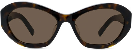 Givenchy Stijlvolle zonnebril voor vrouwen - Gv40001U Tartagato Givenchy , Brown , Dames - ONE Size