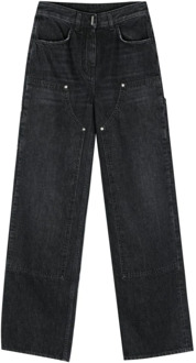 Givenchy Straight Jeans Givenchy , Black , Dames - W28,W27