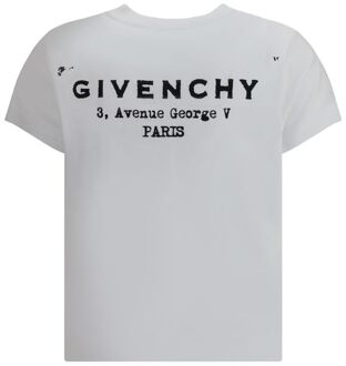 Givenchy T-shirt Logo Wit - S