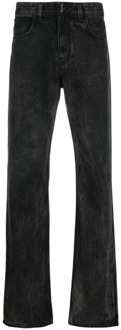 Givenchy Versleten straight-leg jeans Givenchy , Black , Heren - W29