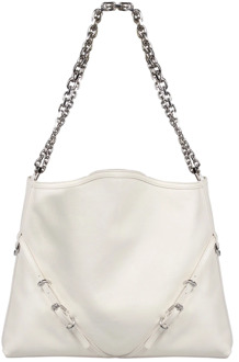 Givenchy Voyou Chain Schoudertas Givenchy , White , Dames - ONE Size