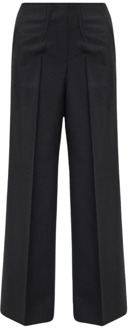 Givenchy Wijde broek Givenchy , Black , Dames - S,Xs