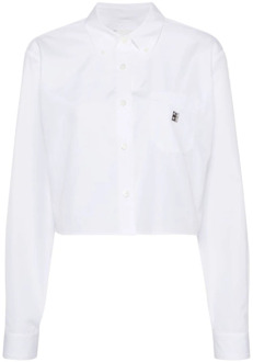 Givenchy Witte Overhemden voor Heren Givenchy , White , Dames - M,S,Xs