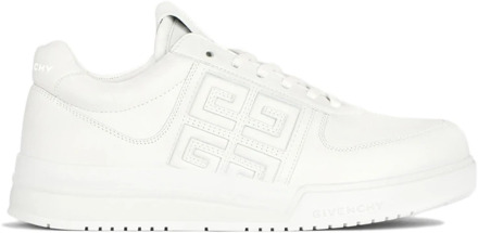 Givenchy Witte Sneakers met 4G Embleem Givenchy , White , Dames - 35 Eu,37 EU