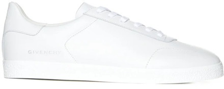 Givenchy Witte Sneakers met Blauwe Accenten Givenchy , White , Heren - 40 Eu,43 Eu,44 Eu,41 Eu,42 Eu,45 EU