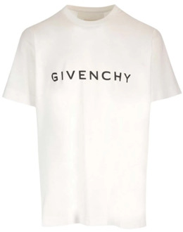 Givenchy Witte T-shirts en Polos Givenchy , White , Heren - L,M,S,Xs