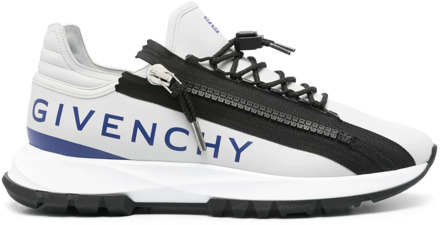 Givenchy Zip Low Leather Runners Givenchy , Multicolor , Heren - 45 Eu,42 1/2 EU