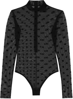 Givenchy Zwart lang mouwloos topje Givenchy , Black , Dames - S,Xs