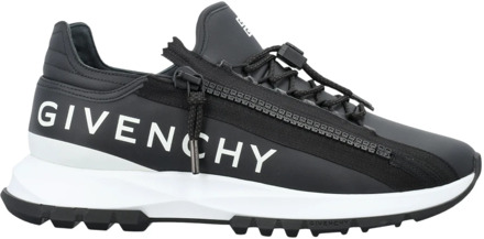Givenchy Zwart/Wit Spectre Rits Sneakers Givenchy , Black , Heren - 43 EU