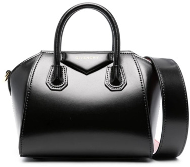 Givenchy Zwarte Antigona Tote Tas Givenchy , Black , Dames - ONE Size