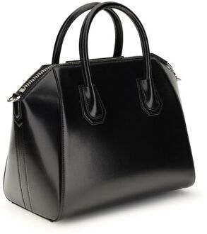 Givenchy Zwarte kalfsleren Bos Taurus handtas