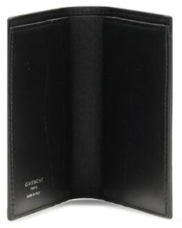 Givenchy Zwarte Kalfsleren Bos Taurus Portemonnee