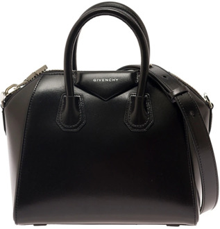Givenchy Zwarte Mini Tas - Antigona Stijl Givenchy , Black , Dames - ONE Size
