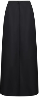 Givenchy Zwarte Rok Met Lage Taille Givenchy , Black , Dames - S,Xs