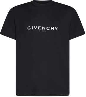 Givenchy Zwarte T-shirts en Polos Givenchy , Black , Heren - L,M,S