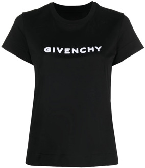 Givenchy Zwarte T-shirts & Polos voor vrouwen Givenchy , Black , Dames - L,M,S,Xs