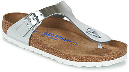 Gizeh - Sportieve slippers - Dames - Maat 35 - Zilver - Metallic Silver LE