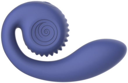 GIZI Lite - Dual G-Spot Stimulator - Sappige Blauwe Bes - GIZI Lite - Dual G-Spot Stimulator - Sappige Blauwe Bes