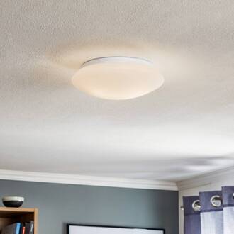 Gjovik plafondlamp, opaal glas, Ø 30 cm opaal wit mat