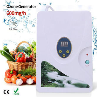 GL-3189 Portable Active Ozone Generator 220V Sterilization Digital Timing Purification Fruit Vegetable Water Food Ozone Ionizer