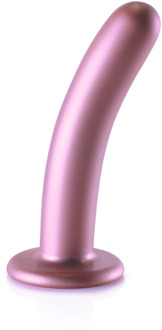 Glad Silicone G-Spot Dildo - 6'' / 14,5 cm - Rose Gold