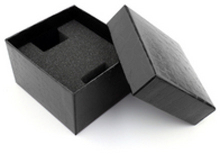 Glad Zwart/Silver Case Quartz Zakhorloge Volledige Hunter Geschenkdoos Vrouwen Mannen Fob Horloge Klok Relogio De bolso #4m14