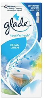 Glade Luchtverfrisser Glade Touch N Fresh Navulling Clean Linen 10 ml