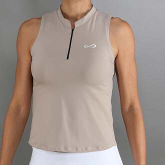 Glam Tanktop Dames-beige - S