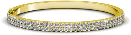 Glamour Criss Parures - Goud en Kristal - One Size