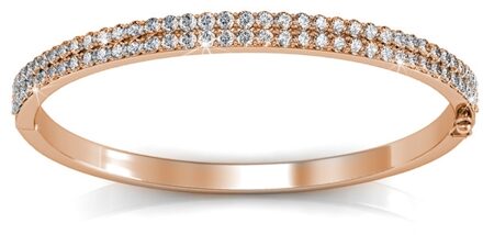 Glamour Criss Parures - Roségoud en kristal - One Size