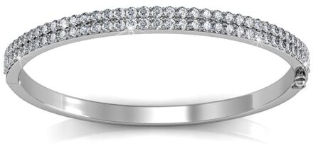 Glamour Parures - Zilver en Kristal - One Size