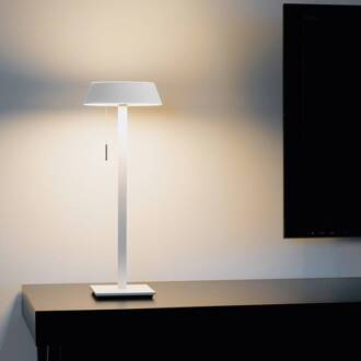 Glance LED tafellamp wit mat mat wit