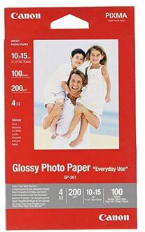 Glanzend Fotopapier Canon Glossy 10X15 Cm (100 Uds)