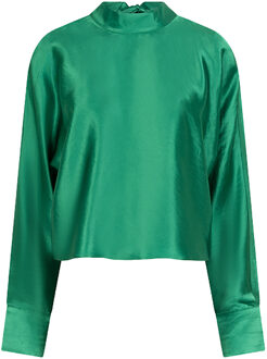 Glanzende top Lorelle  groen - 34,36,38,40,