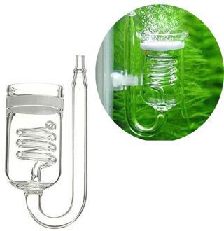 Glas Aquarium CO2 Diffuser Glazen Tank Verstuiver Solenoid Regulator Moss CO2 Verstuiver Voor Water Plant Tank Moss