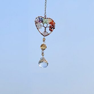 Glas Crystal Ball Prism Rainbow Maker Collectie Opknoping Suncatcher Bruiloft Decor Gunsten Style3