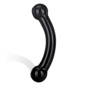 Glas Double Bull Black Glazen - Dildo