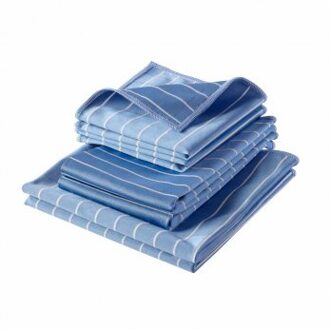 Glas- en raamdoek 'Diamond' in een set van 6