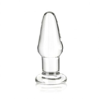 Glas Glazen Butt Plug 8,9 cm - Plug