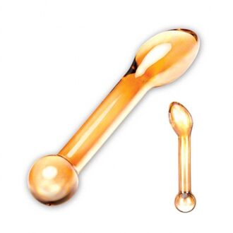 Glas Honey Dripper Glazen Anal Slider - Buttplug