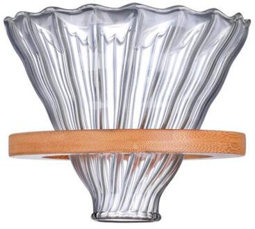 Glas Koffiezetapparaat Filter Pot Hoge Temperatuur Druk Koffie-Waterkoker Drip Percolator Brouwer Voor Thuis Cafe 400 ml/ 600ml