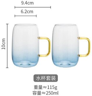 Glas Koud Water Pot Binnenlandse Hittebestendig Grote Capaciteit Theekopje Hittebestendig Explosieveilige Theepot Sap Pot 2 cups