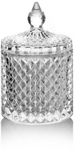 Glas Opslag Sieraden Doos Sugar Candy Box Luxe Crystal Cookies Kom Opbergdoos Sugarlids Opslag Sieraden Kerstcadeau Noel