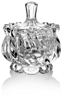 Glas Opslag Sieraden Doos Sugar Candy Box Luxe Crystal Cookies Kom Opbergdoos Sugarlids Opslag Sieraden Kerstcadeau Noel